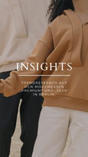 Fashion Business Insights 

Die Messesaison startet mit einem Besuch in Berlin.

- Premium
- Seek
- Conscious Club

Im Januar folgen die Neonyt in Düsseldorf und die Revolver und CIFF in Kopenhagen.

See you there!

 #modedesigner #modemesse #fashioninsider #berlin #modedesign #premium #seek #freelancefashion #freelancedesigner #freelancemodedesigner